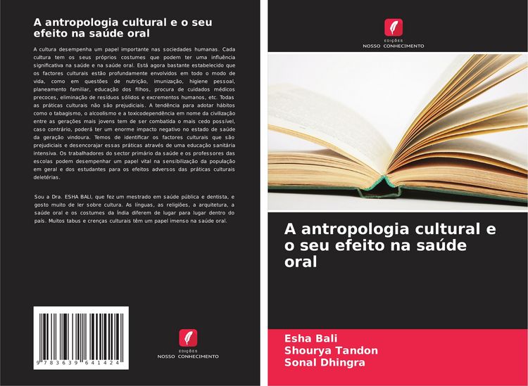 Produktbild: A antropologia cultural e o seu efeito na sa&uacute;de oral
