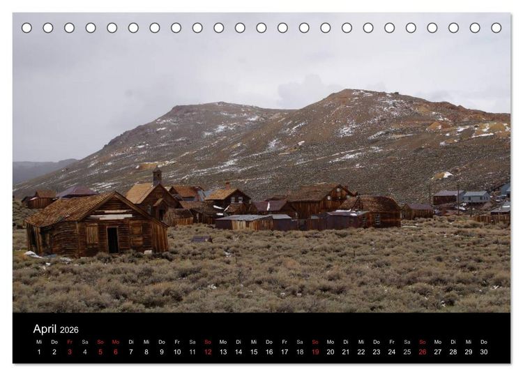 Produktbild: USA Highlights 2026 (Tischkalender 2026 DIN A5 quer), CALVENDO Monatskalender