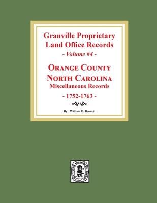 Produktbild: Granville Proprietary Land Office Records