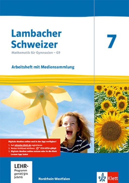 Produktbild: Lambacher Schweizer Mathematik 7 - G9. Ausgabe Nordrhein-Westfalen. Arbeitsheft plus Lösungsheft und Lernsoftware Klasse 7