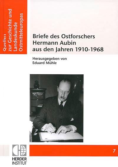 Produktbild: Briefe des Ostforschers Hermann Aubin aus den Jahren 1910-1968