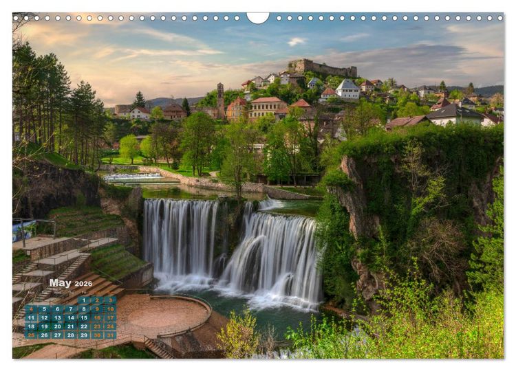 Produktbild: Bosnia and Herzegovina Romantic heart of the Balkans (Wall Calendar 2026 DIN A3 landscape), CALVENDO 12 Month Wall Calendar
