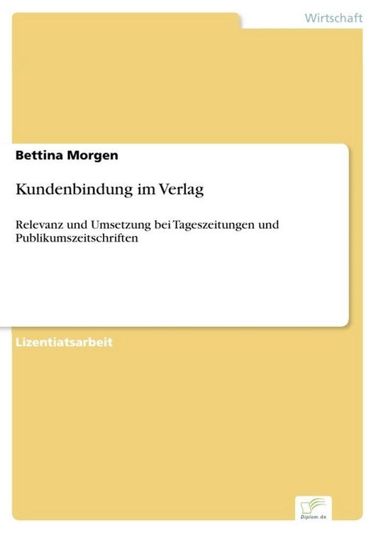 Produktbild: Kundenbindung im Verlag
