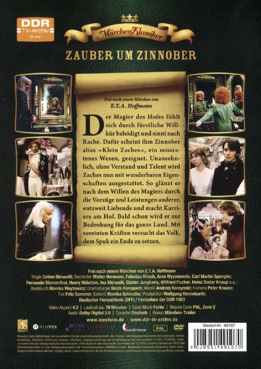 Produktbild: Zauber um Zinnober - DEFA/M&auml;rchen Klassiker