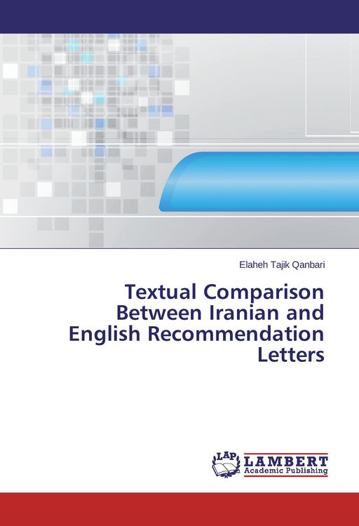 Produktbild: Textual Comparison Between Iranian and English Recommendation Letters