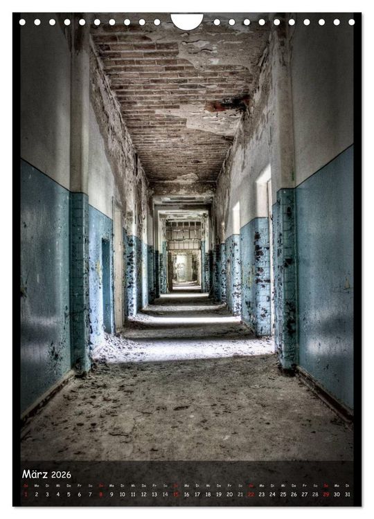 Produktbild: Lost Places II, Vergessene Orte (Wandkalender 2026 DIN A4 hoch), CALVENDO Monatskalender
