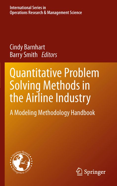 Produktbild: Quantitative Problem Solving Methods in the Airline Industry