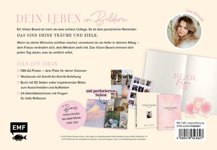 Produktbild: Vision Board: Dear Future Me &ndash; Bring your visions to life
