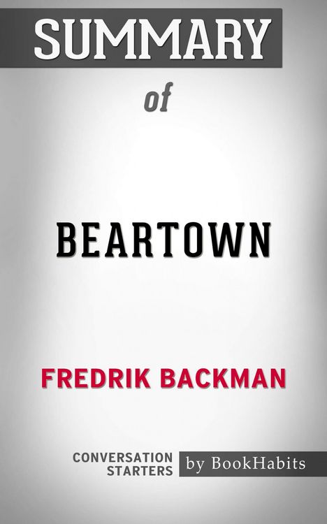 Produktbild: Summary of Beartown: A Novel