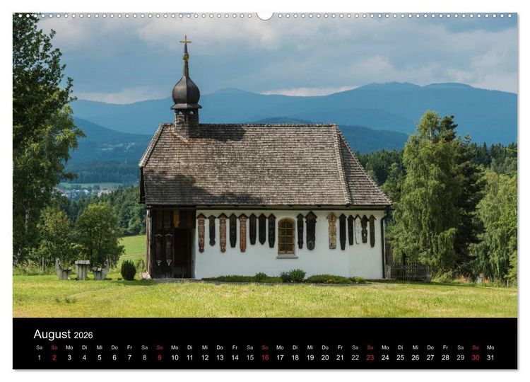 Produktbild: Bayerischer Wald (Wandkalender 2026 DIN A2 quer), CALVENDO Monatskalender