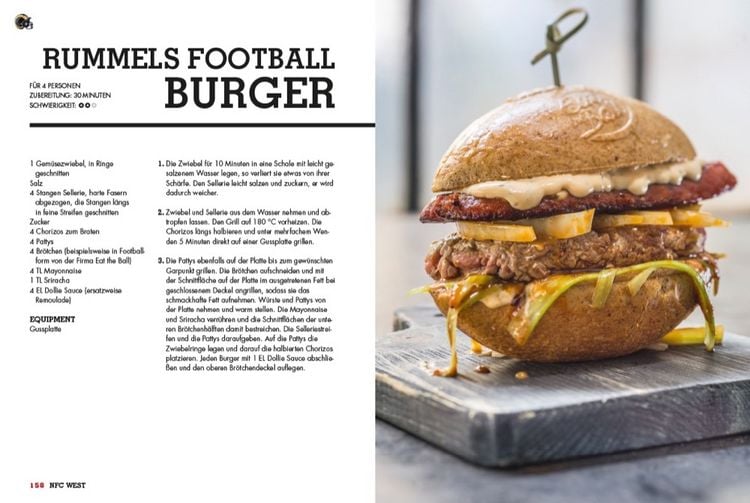 Produktbild: Das ultimative Football-Grillbuch