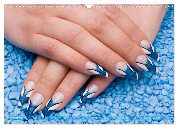 Produktbild: Verg&auml;ngliche Kunst - Nailart Episode 2 (Wandkalender 2026 DIN A3 quer), CALVENDO Monatskalender