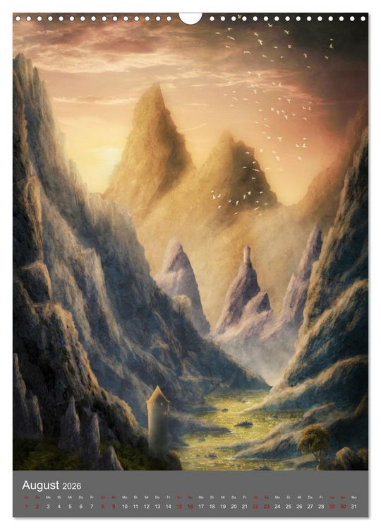 Produktbild: Das Grenzland (Wandkalender 2026 DIN A3 hoch), CALVENDO Monatskalender