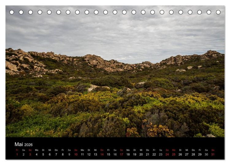 Produktbild: Sardinien - die sch&ouml;nsten Emotionen der Insel (Tischkalender 2026 DIN A5 quer), CALVENDO Monatskalender