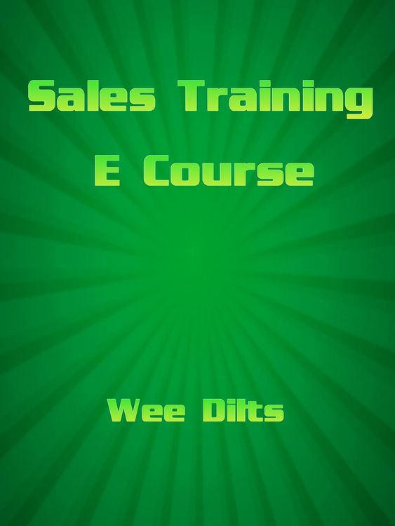 Produktbild: Sales Training Ecourse