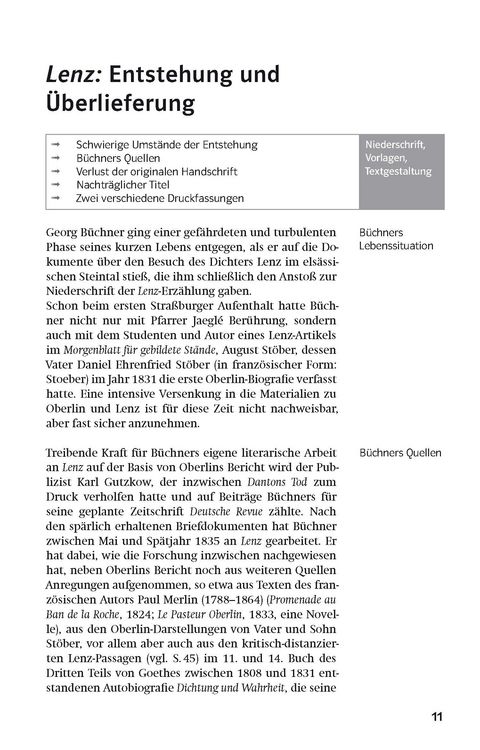 Produktbild: Klett Lekt&uuml;rehilfen B&uuml;chner "Lenz"