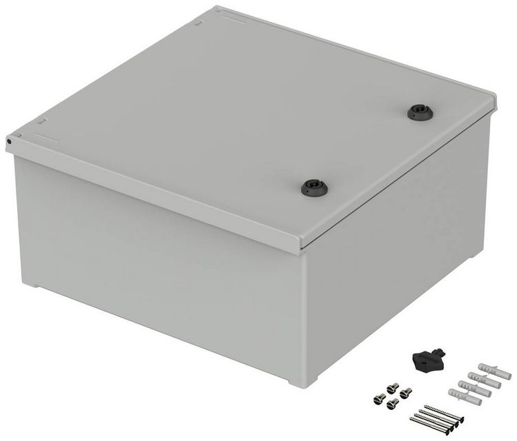 Produktbild: Bopla Polysafe PS 442 Schaltschrank 400 x 400 x 200 Polyester Lichtgrau (RAL 7035) 1St.