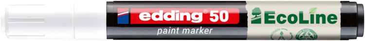 Produktbild: Edding 50 EcoLine 4-50-049 Lackmarker Wei&szlig; 2 mm, 3mm