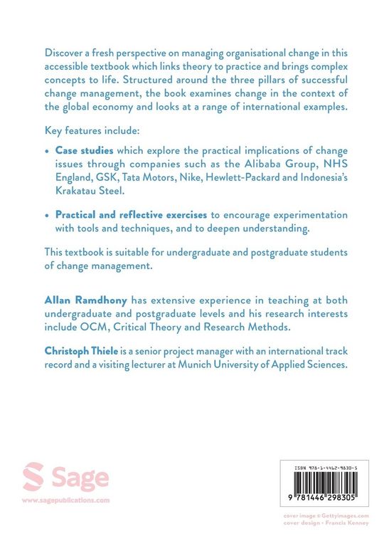 Produktbild: Managing Organisational Change
