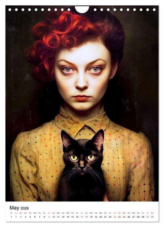 Produktbild: Meow and Forever (Wall Calendar 2026 DIN A4 portrait), CALVENDO 12 Month Wall Calendar