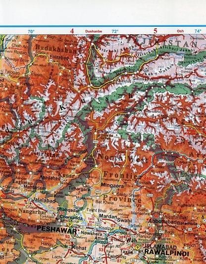 Produktbild: India Geographical Map