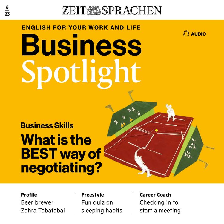 Produktbild: Business-Englisch lernen Audio - What is the BEST way of negotiating?