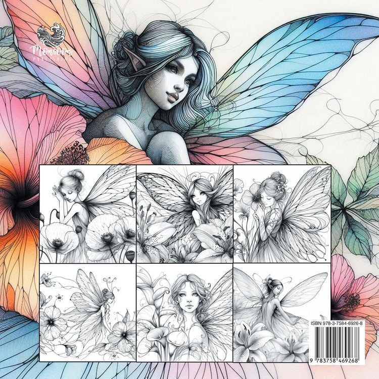 Produktbild: Blumenfee Malbuch f&uuml;r Erwachsene