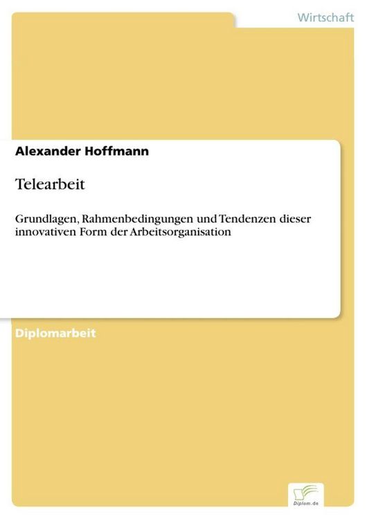 Produktbild: Telearbeit