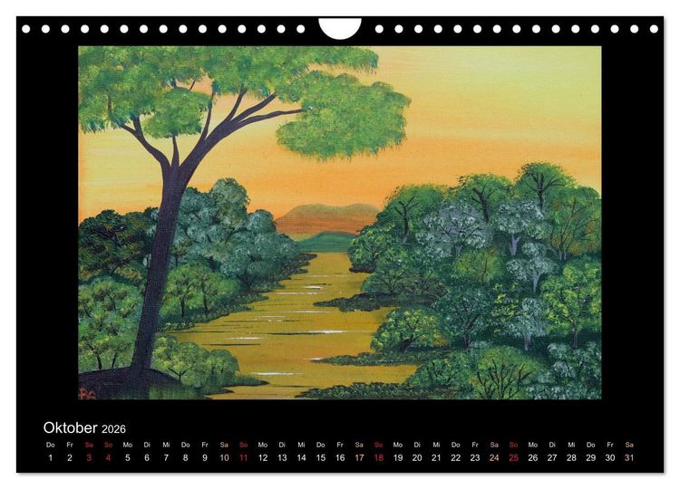 Produktbild: Mein Paraguay - Farben S&uuml;damerikas (Wandkalender 2026 DIN A4 quer), CALVENDO Monatskalender