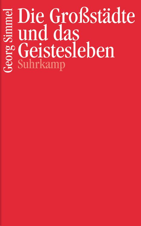 Produktbild: Die Gro&szlig;st&auml;dte und das Geistesleben