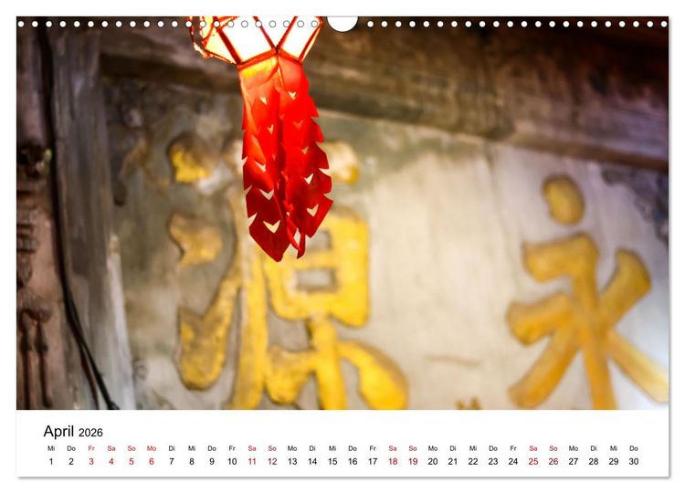 Produktbild: Wunderwelt Asien (Wandkalender 2026 DIN A3 quer), CALVENDO Monatskalender