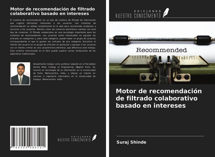 Produktbild: Motor de recomendaci&oacute;n de filtrado colaborativo basado en intereses
