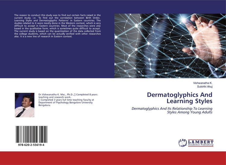 Produktbild: Dermatoglyphics And Learning Styles