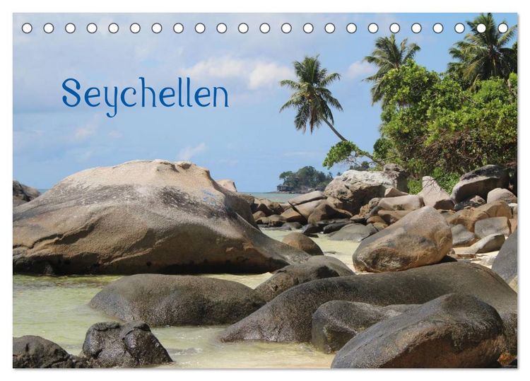 Produktbild: Seychellen (Tischkalender 2026 DIN A5 quer), CALVENDO Monatskalender