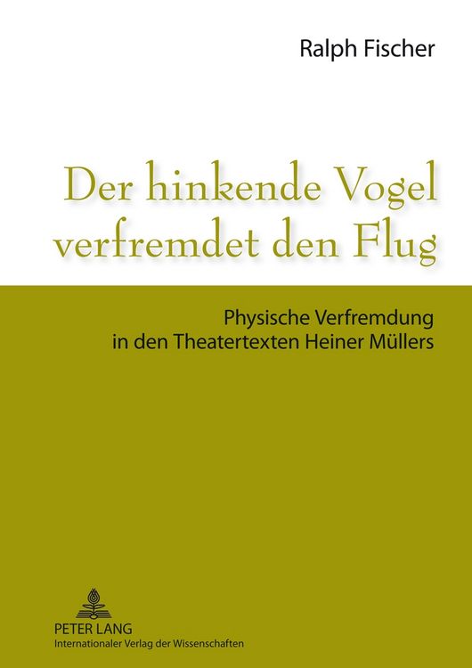 Produktbild: Der hinkende Vogel verfremdet den Flug