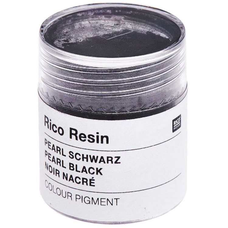 Produktbild: Farbpigment f&uuml;r Resin, Perl Schwarz, 3g