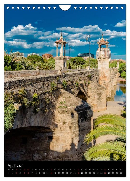 Produktbild: Valencia entdecken (Wandkalender 2026 DIN A4 hoch), CALVENDO Monatskalender