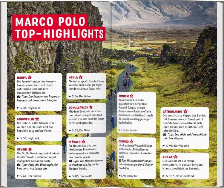 Produktbild: MARCO POLO Reisef&uuml;hrer Island