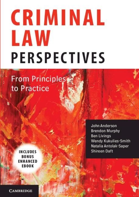 Produktbild: Criminal Law Perspectives