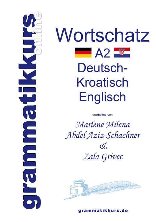 Produktbild: W&ouml;rterbuch A2 Deutsch - Kroatisch - Bosnisch - Serbisch - Englisch
