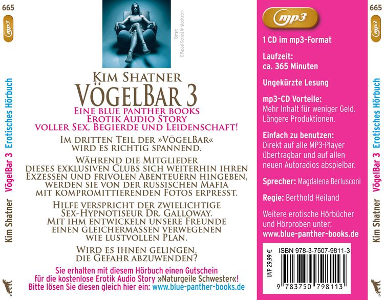 Produktbild: VögelBar 3 | Erotik Audio Story | Erotisches Hörbuch MP3CD