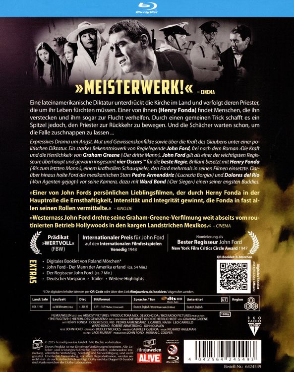 Produktbild: Befehl des Gewissens (The Fugitive) (Filmjuwelen)