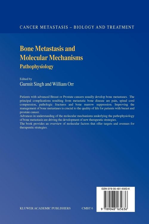 Produktbild: Bone Metastasis and Molecular Mechanisms