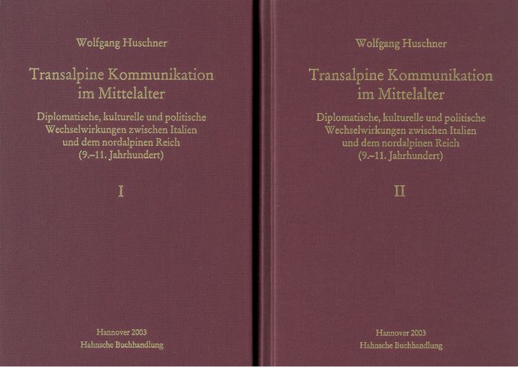 Produktbild: Transalpine Kommunikation im Mittelalter