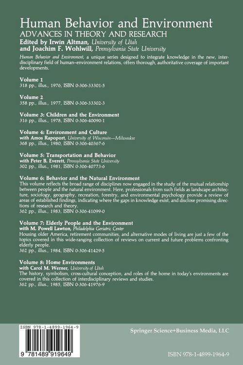 Produktbild: Neighborhood and Community Environments