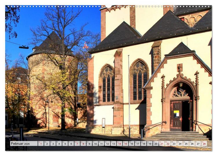 Produktbild: Euskirchen - Ein Trip durch die Kreisstadt am Rande der Eifel (hochwertiger Premium Wandkalender 2026 DIN A2 quer), Kunstdruck in Hochglanz