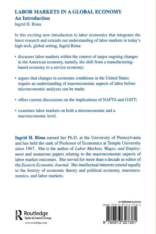 Produktbild: Labor Markets in a Global Economy