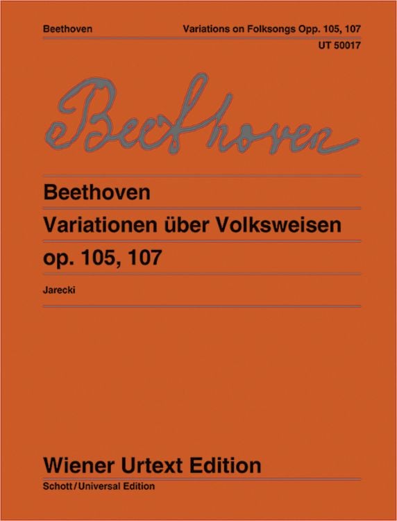 Produktbild: Beethoven, L: Variationen über Volksweisen
