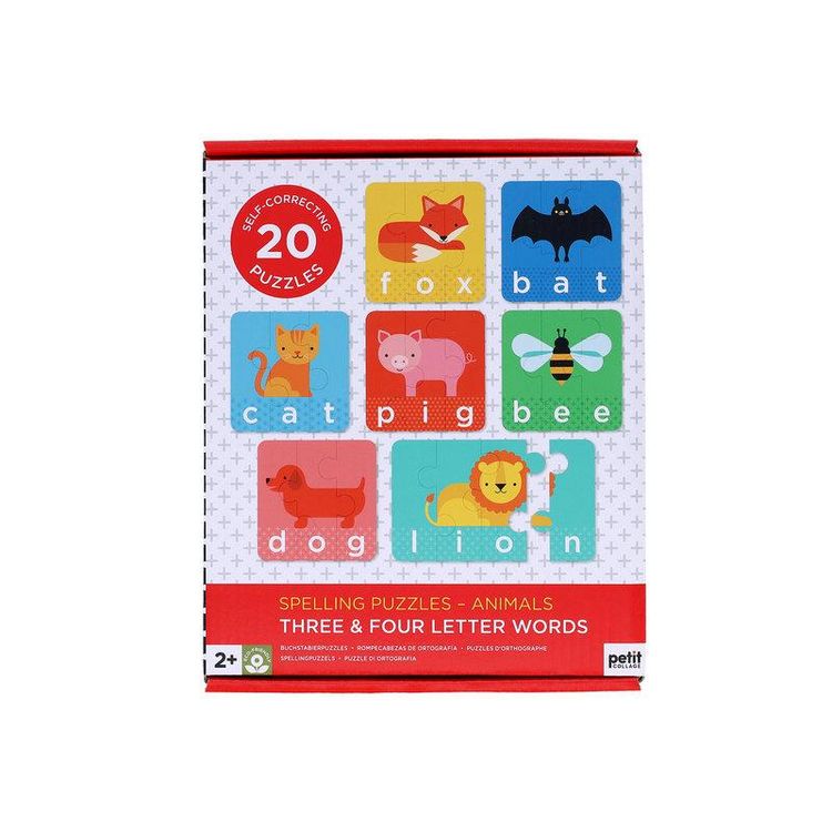 Produktbild: My First Spellings - Animals - Three & Four Piece Puzzles
