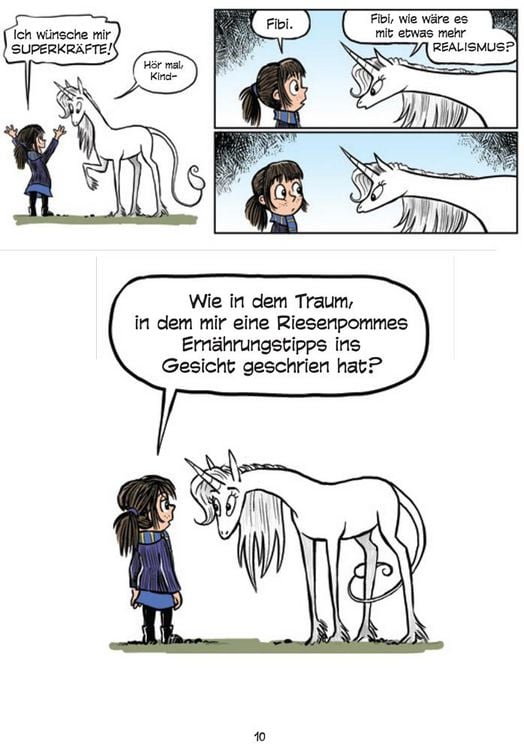Produktbild: Fibi und ihr Einhorn (Bd.1) Comics f&uuml;r Kinder